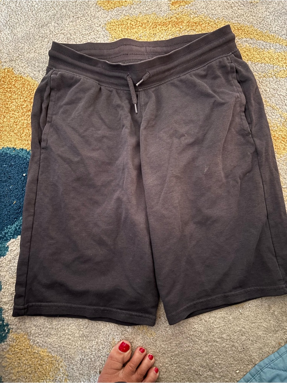 H&M Black Drawstring Kids Shorts
